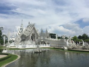 White temple in Chiang Rai - Thaïlande